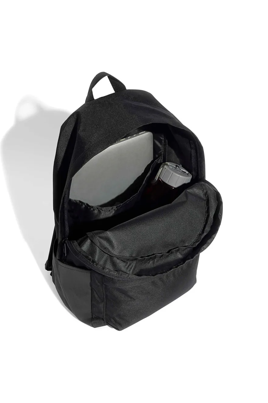 Zaino nero con logo oro e tasca porta laptop Adidas IS7048