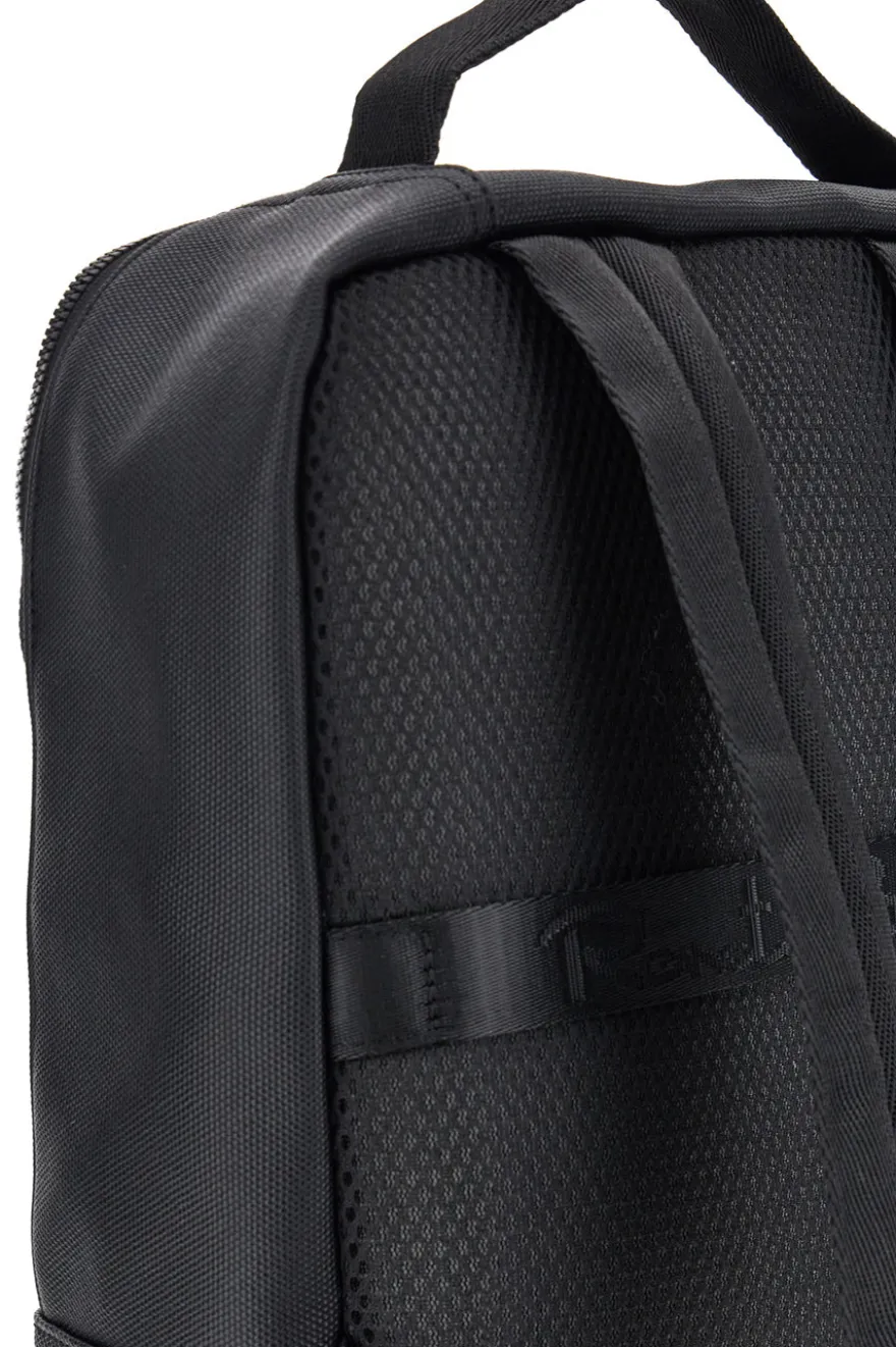 Zaino Nero in Tessuto con Tasche Frontali e Scomparto Porta PC Renato Balestra COB 61991/L/SRBU7