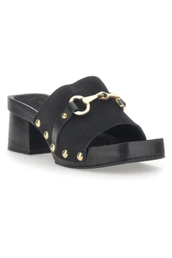 Zoccoli Riflessi Moda 15299 Neri
